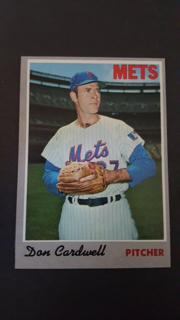 1970 Topps #83 Don Cardwell (1 of 1)