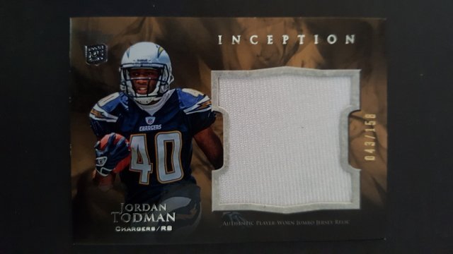 2011 Topps Inception Rookie Relics Jumbo Swatch #JRJT (1 of 1)
