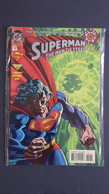 DC Comics Superman The Man Of Steel #37: EX Condition