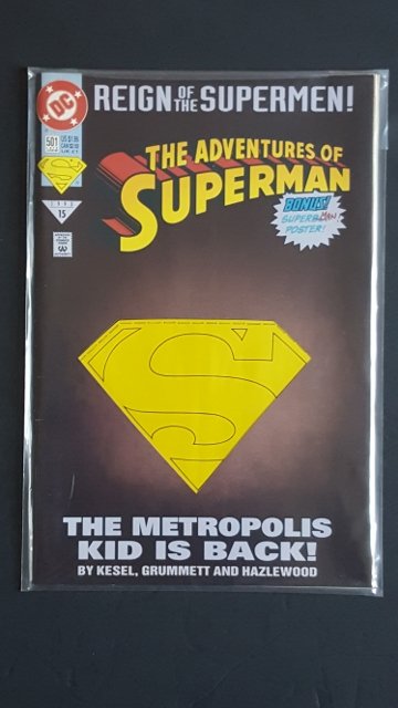 DC Comics The Adventures Of Superman #501: EX Condition