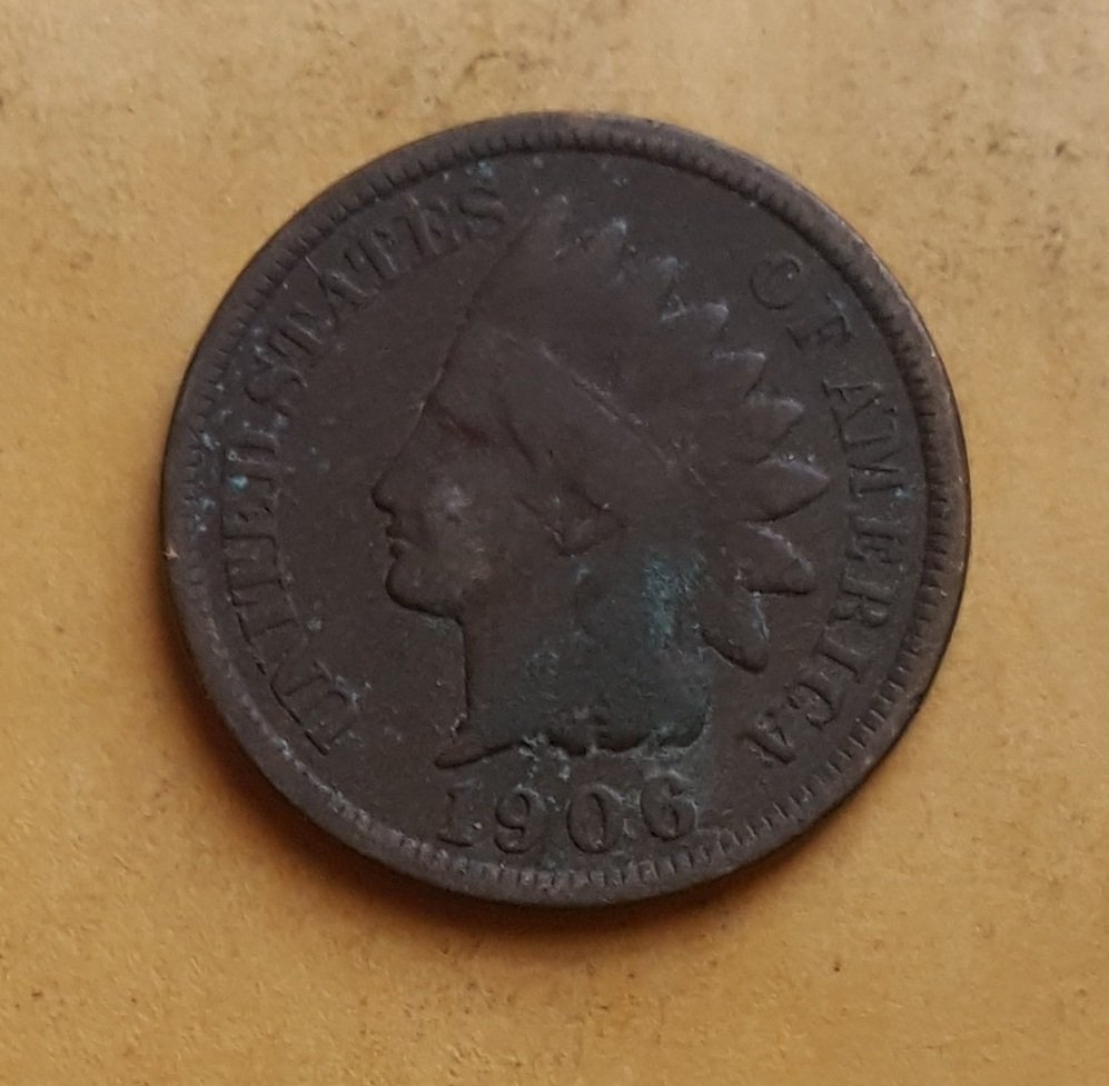 1906 Indian Head Penny (1 of 2)