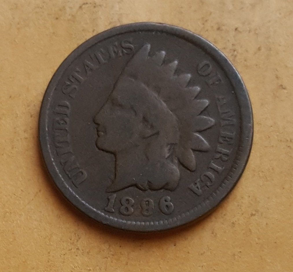1896 Indian Head Penny (1 of 2)