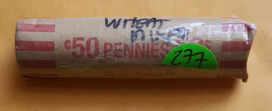 Roll Unsearched Wheat Pennies (1 of 1)