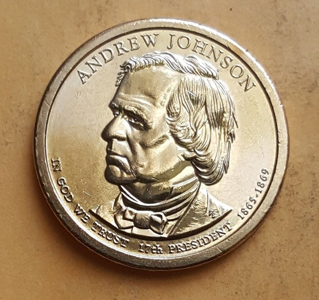 2011 Andrew Johnson Presidential Dollar (1 of 2)