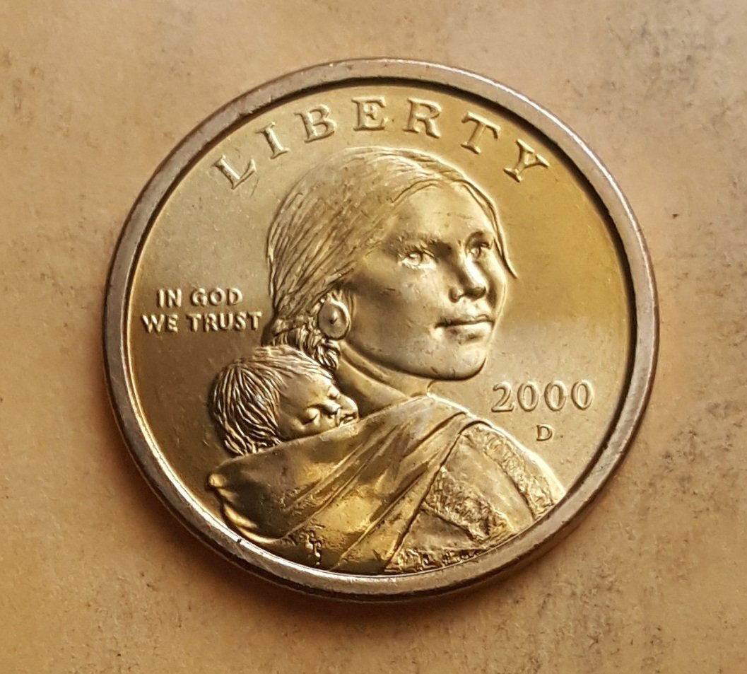 2000-D Sacagawea Gold Dollar (1 of 2)