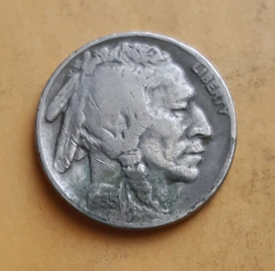 1935-D Buffalo Nickel (1 of 2)