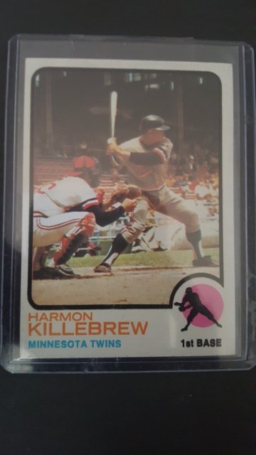 1973 Topps #170 Harmon Killebrew (1 of 1)