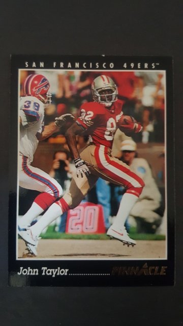 1993 Pinnacle #202 John Taylor: EX Condition