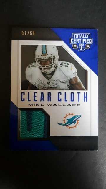 2014 Totally Certified Clear Cloth Prime Blue #CCMW (1 of 1)