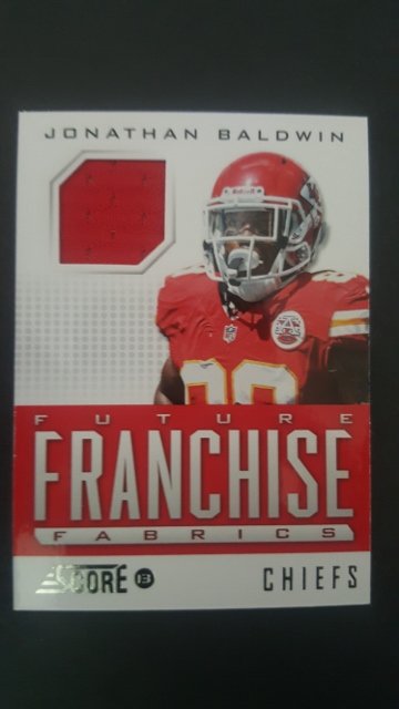 2013 Score Future Franchise Fabrics #FRJB Jonathan: Mint Condition