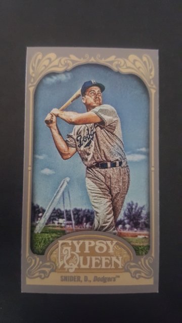 2012 Topps Gypsy Queen Mini #233 Duke Snider (1 of 1)