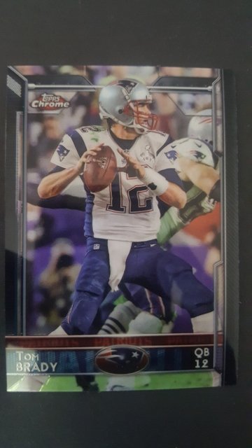 2015 Topps Chrome #50 Tom Brady (1 of 1)