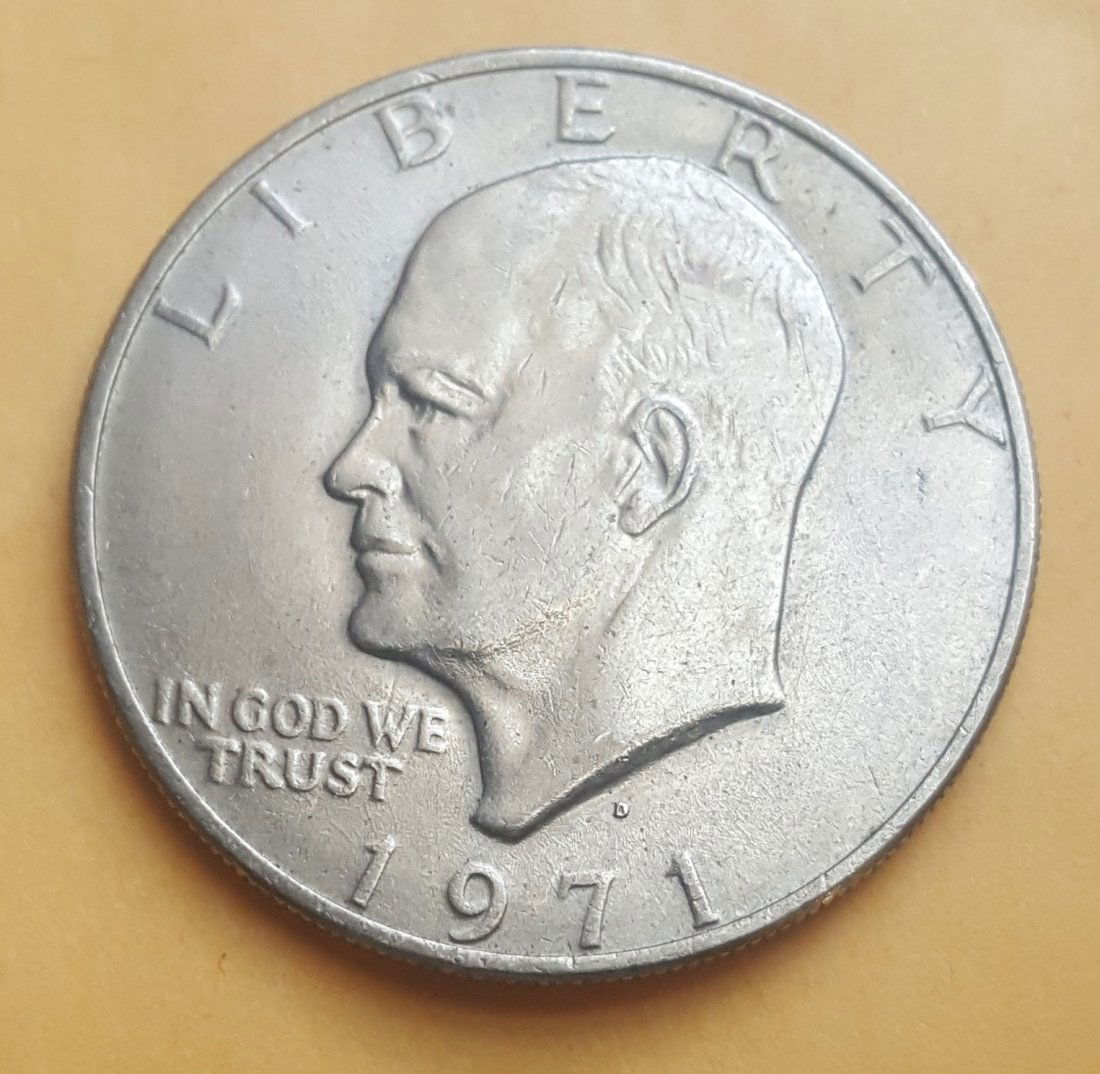 1971-D Ike Dollar (1 of 2)