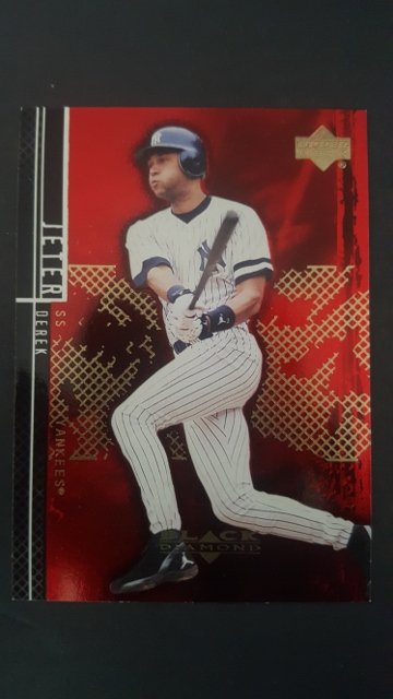 2000 Black Diamond Rookie Edition #40 Derek Jeter (1 of 1)