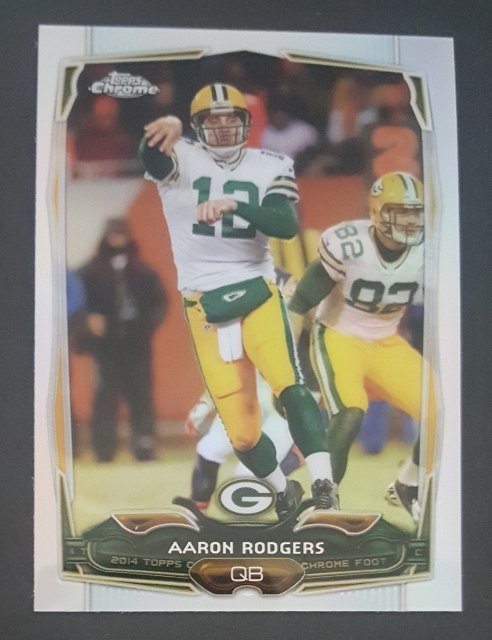 2014 Topps Chrome Mini Refractors #83 Aaron Rodgers (1 of 1)