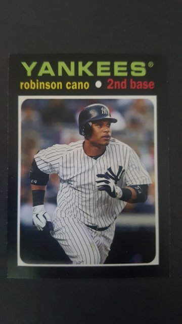 2013 Topps Update 1971 Topps Minis #9 Robinson Cano (1 of 1)