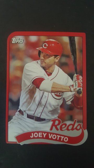 2014 Topps '89 Topps Die Cut Minis #TM37 Joey Votto (1 of 1)