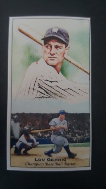 2011 Topps Kimball Champions #KC95 Lou Gehrig (1 of 1)