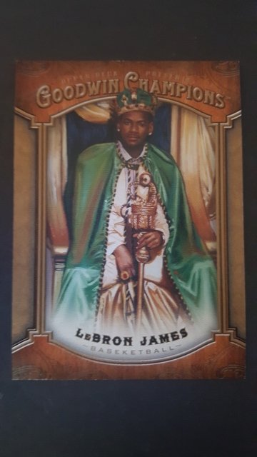 2014 Upper Deck Goodwin Champions #67 LeBron James (1 of 1)