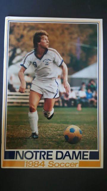 1984 Soccer Program: EX Condition