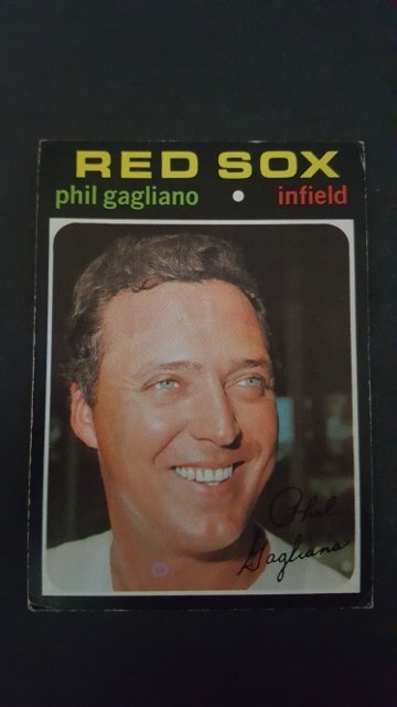 1971 Topps #302 Phil Gagliano: VG Condition
