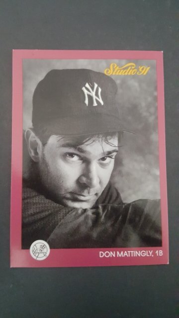 1991 Studio #97 Don Mattingly: EX Condition