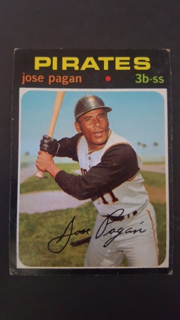 1971 Topps #282 Jose Pagan: VG Condition