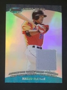 2004 Bowman's Best #KM Kazuo Matsui Rookie Card (1 of 1)