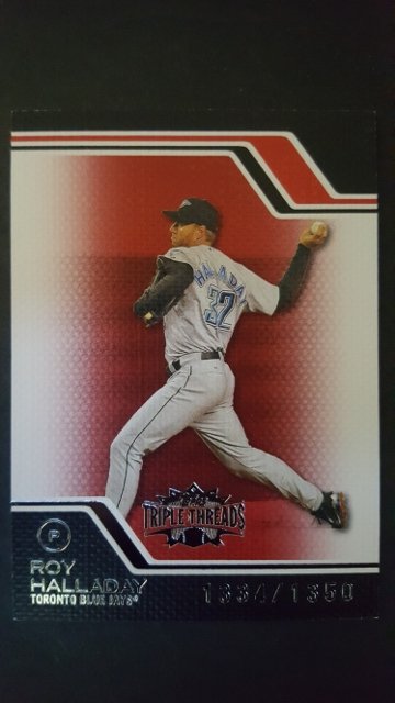2008 Topps Triple Threads #242 Roy Halladay (1 of 1)