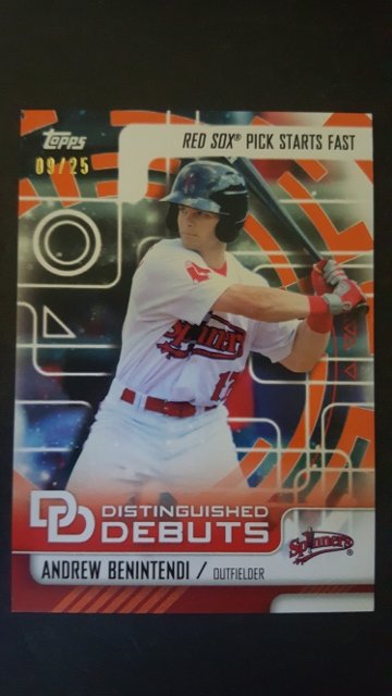 2016 Topps Pro Debut Distinguished Debuts #DD7 Andrew (1 of 1)