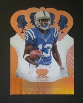2013 Crown Royale Bronze Holofoil #89 T.Y. Hilton (1 of 1)
