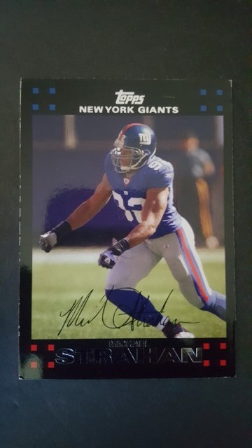 2007 Topps #260 Michael Strahan (1 of 1)