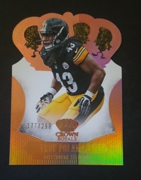 2013 Crown Royale Bronze Holofoil #95 Troy Polamalu (1 of 1)