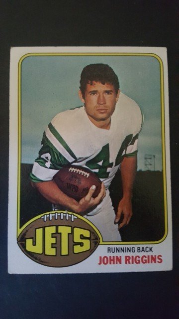 1976 Topps #305 John Riggins (1 of 1)