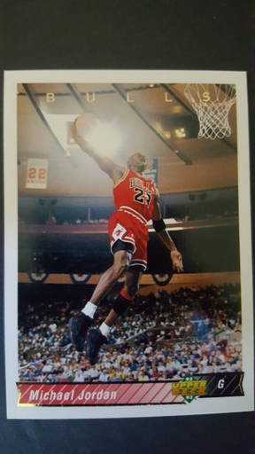 michael jordan upper deck 93