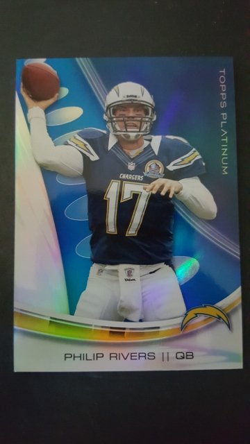 2013 Topps Platinum Sapphire #7 Philip Rivers (1 of 1)