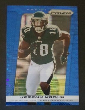2013 Panini Prizm Prizms Blue Pulsar #167 Jeremy Maclin: Mint Condition