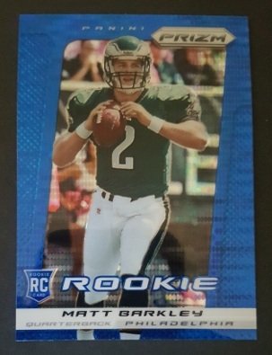 2013 Panini Prizm Prizms Blue Pulsar #268 Matt Barkley: Mint Condition