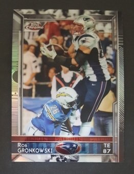 2015 Topps Chrome #10 Rob Gronkowski (1 of 1)