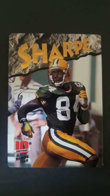 1993 Action Packed All-Madden 24K Gold #9G Sterling (1 of 1)