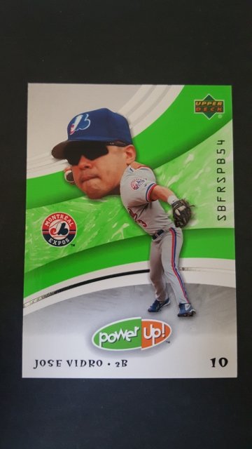 2004 Upper Deck Power Up #95 Jose Vidro (1 of 1)