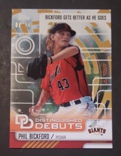 2016 Topps Pro Debut Distinguished Debuts Gold #DD17 (1 of 1)