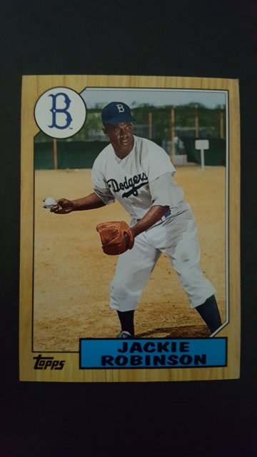 2012 Topps 1987 Topps Minis #TM126 Jackie Robinson: Mint Condition