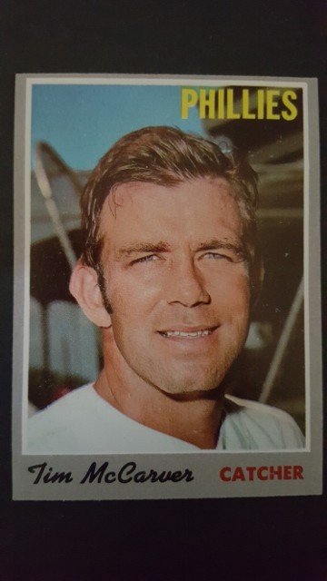 1970 Topps #90 Tim McCarver: EX Condition