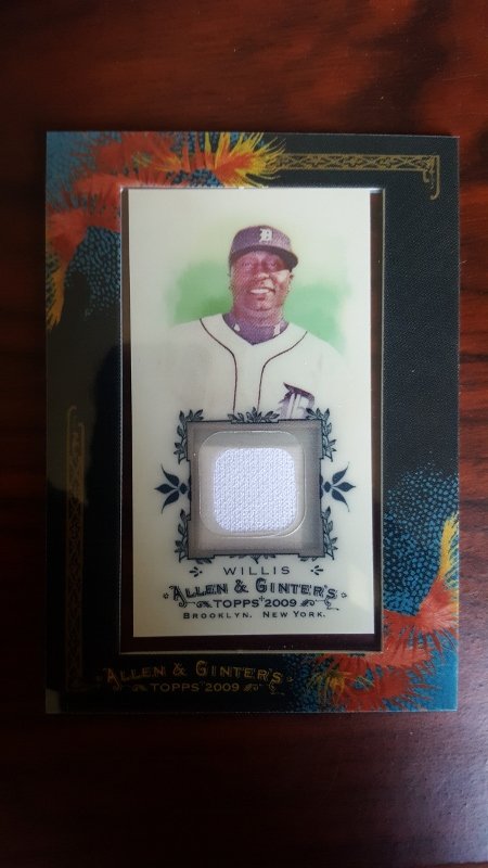 2009 Topps Allen and Ginter Relics #DW Dontrelle Willis (1 of 1)