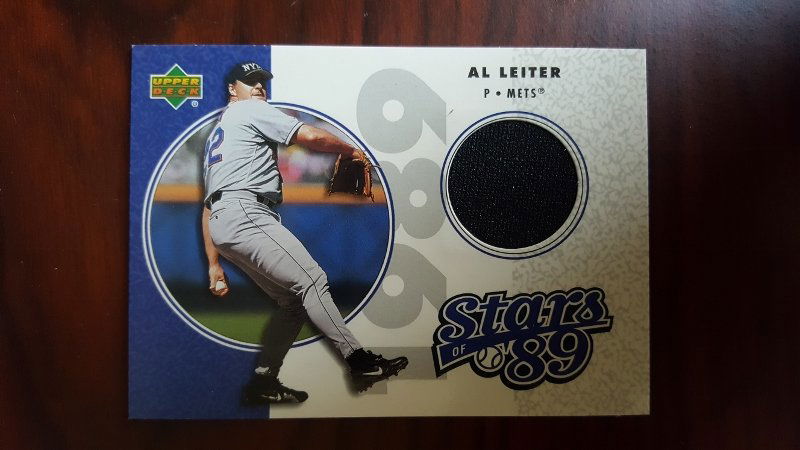 2002 UD Authentics Stars of 89 Jerseys #SLAL Al Leiter (1 of 1)