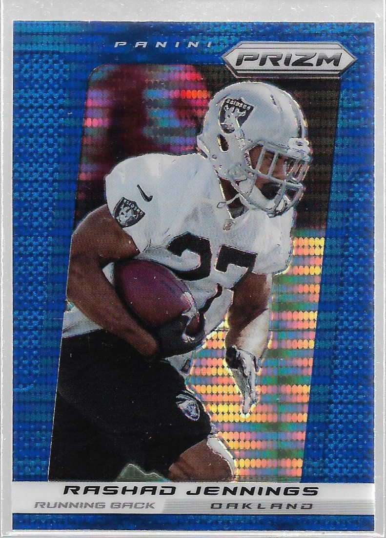 2013 Panini Prizm Prizms Blue Pulsar #95 Rashad: Mint Condition