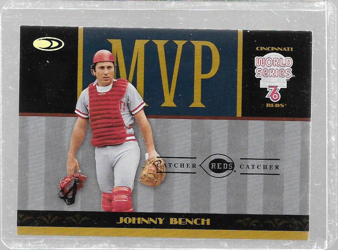 2004 Donruss World Series MVP #8 Johnny Bench: Numbered 451 of 1000