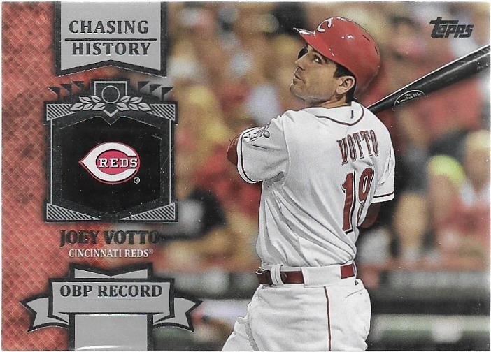 2013 Topps Chasing History #CH124 Joey Votto (1 of 1)