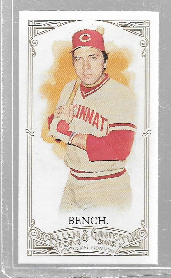 2012 Topps Allen and Ginter Mini A and G Back #6 Johnny: Mint Condition